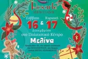 Χριστουγεννιάτικο Μουσικό Bazaar Rosarte