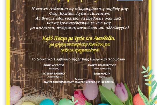 Πασχαλινές Ευχές 2021