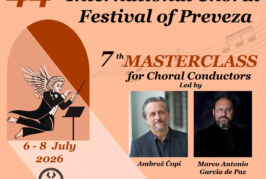 7ο Masterclass Διεύθυνσης Χορωδίας στην Πρέβεζα